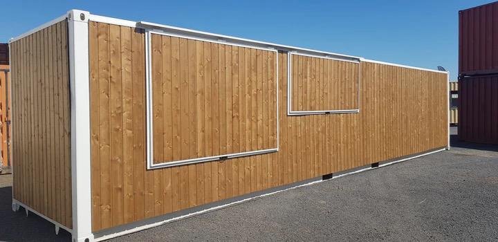 Contentor Bar 40′ em Madeira - Imagem de 2