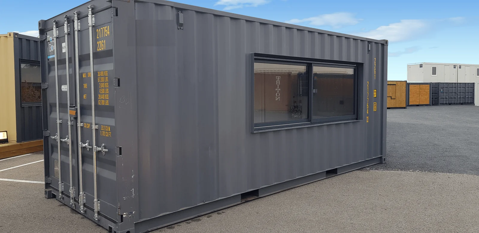 Contentor Snack-BOX 20′ com Acessórios Especiais - Imagem de 2