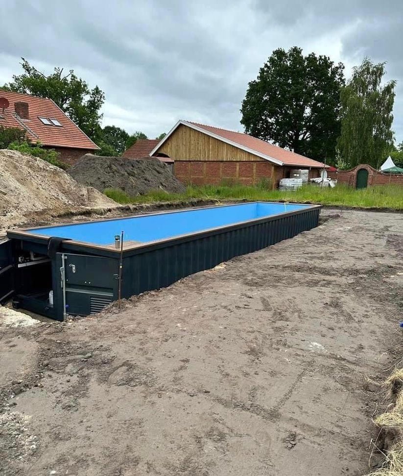 Piscina em Contentor 12m – Solução Ecológica e Pronta - Imagem de 4