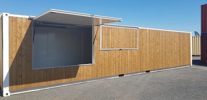 Contentor Bar 40′ em Madeira - Imagem de 6