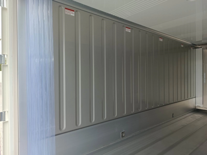 Câmara frigorífica móvel em NOVO contentor refrigerado High Cube de 40 pés - Imagem de 3