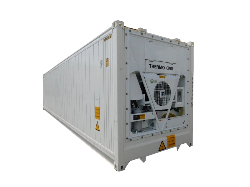 Câmara frigorífica móvel em NOVO contentor refrigerado High Cube de 40 pés