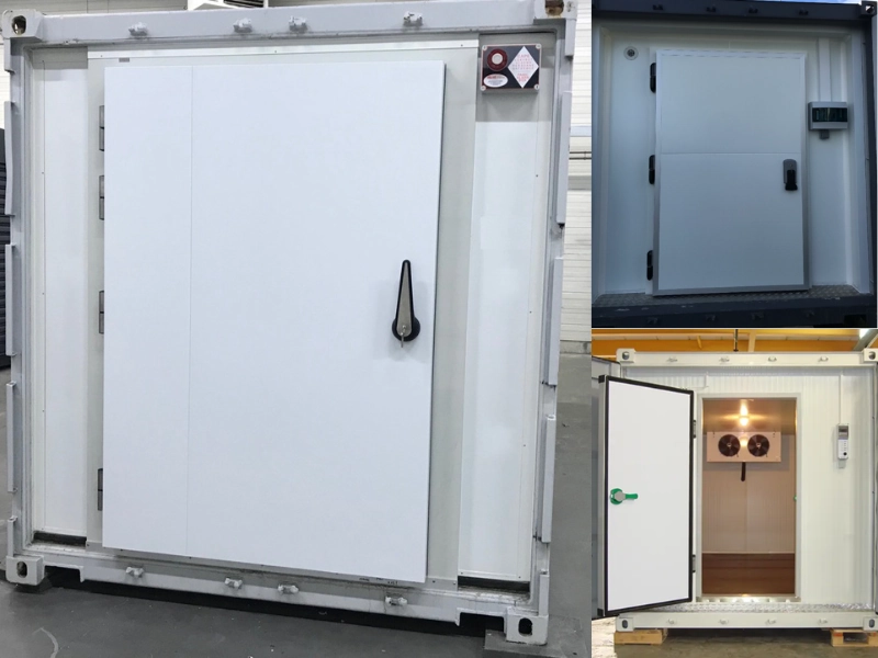 Contentor marítimo refrigerado convertido em câmara frigorífica - Imagem de 4