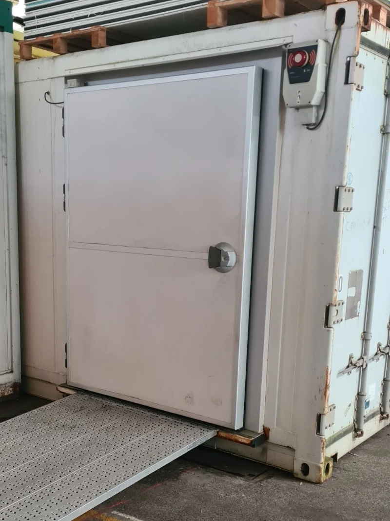 Contentor marítimo refrigerado convertido em câmara frigorífica - Imagem de 5