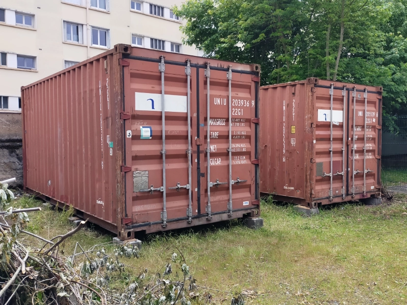 Contentor marítimo 20 pés DRY LAST TRIP - Imagem de 2