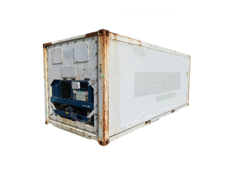 Contentor marítimo refrigerado usado de 20 pés - Imagem de 2