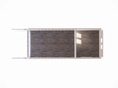 Pequeno escritório com arrecadação em contentor de 20 pés - Imagem de 6