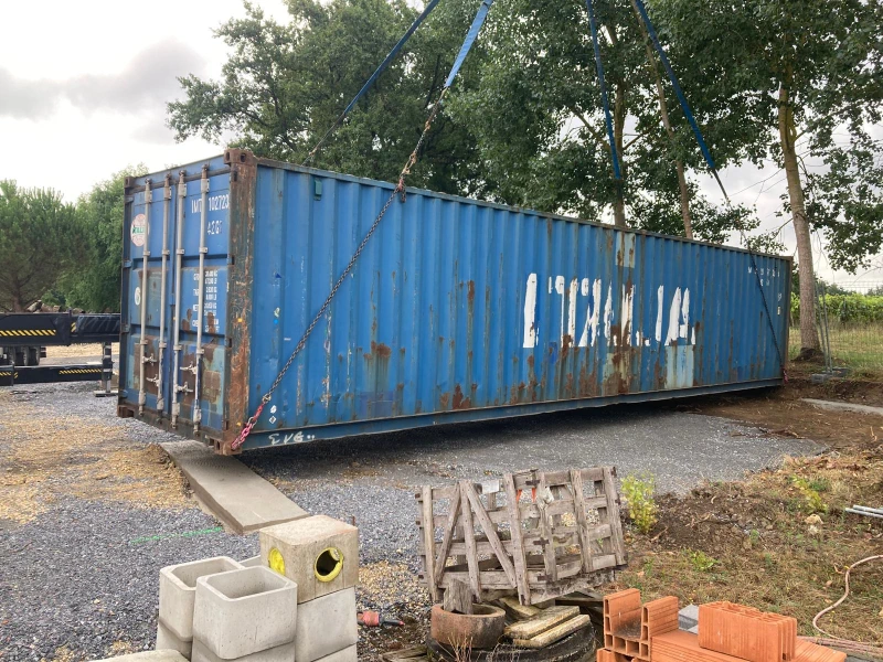 Contentor marítimo 40 pés DRY LAST TRIP - Imagem de 7